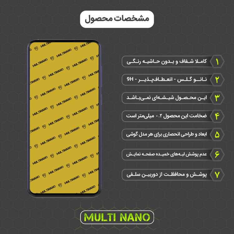 محافظ صفحه نمایش مولتی نانو مدل X-S2N مناسب برای گوشی موبایل زد تی ایی Blade A7s 2020 بسته دو عددی