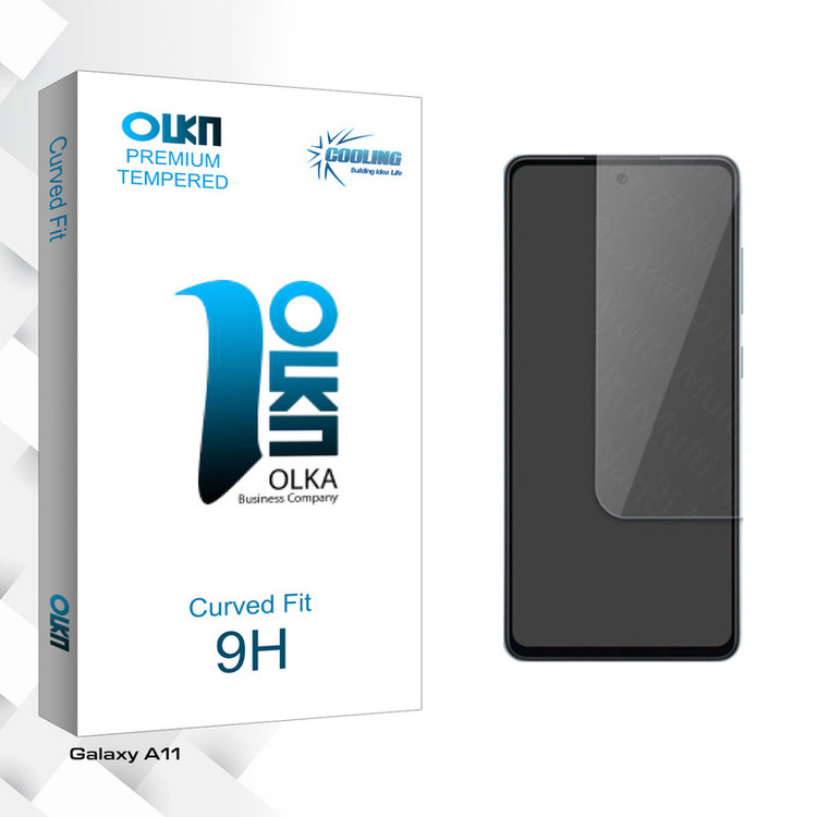 محافظ صفحه نمایش شیشه ای کولینگ مدل Olka Glass مناسب برای گوشی موبایل سامسونگ Galaxy A11