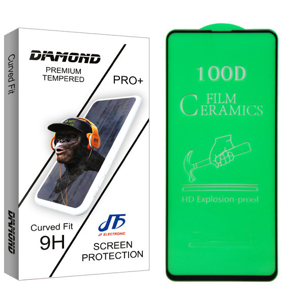 محافظ صفحه نمایش سرامیکی جی اف مدل Diamond glass مناسب برای گوشی موبایل سامسونگ Galaxy A72