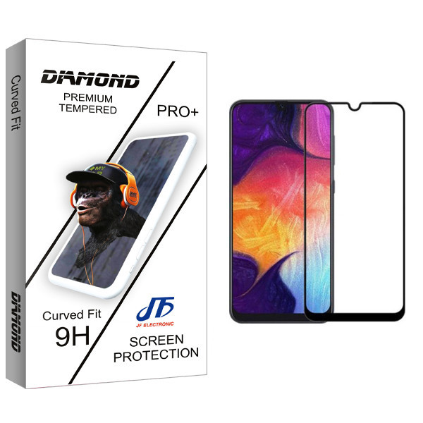 محافظ صفحه نمایش جی اف مدل Diamond glass مناسب برای گوشی موبایل سامسونگ Galaxy A12