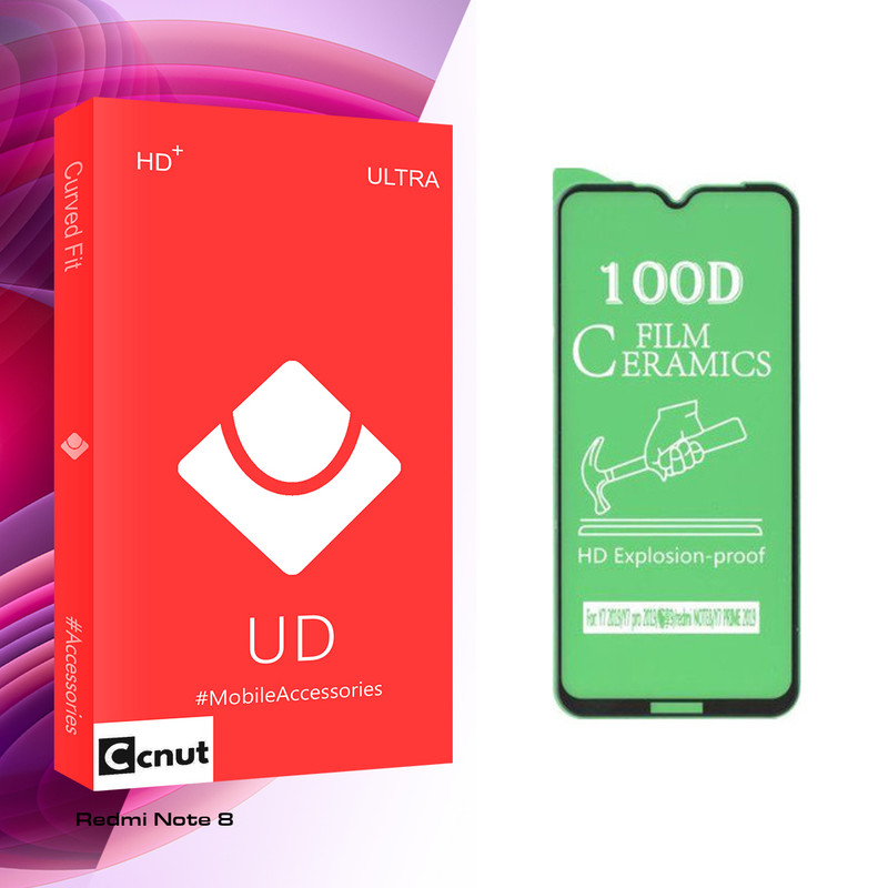 محافظ صفحه نمایش سرامیکی کوکونات مدل UD Glass مناسب برای گوشی موبایل شیائومی Redmi Note 8