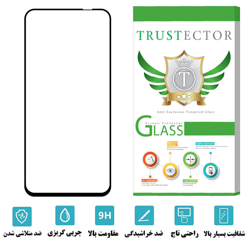محافظ صفحه نمایش تراستکتور مدل CRS مناسب برای گوشی موبایل هوآوی Y7p