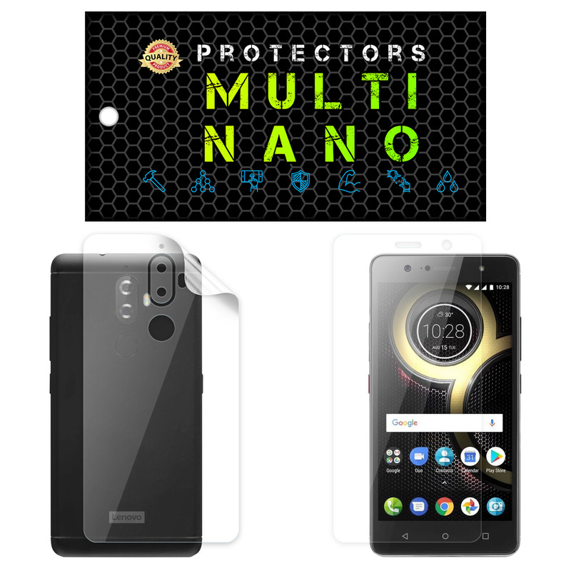 محافظ صفحه نمایش مولتی نانو مدل X-SFT مناسب برای گوشی موبایل لنوو K8 Plus به همراه محافظ پشت
