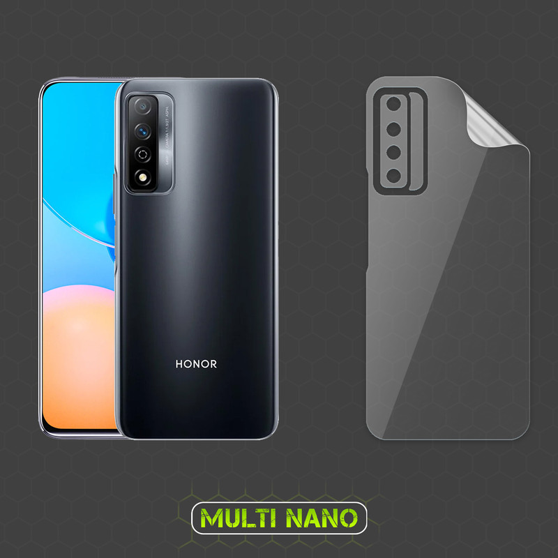 محافظ صفحه نمایش مولتی نانو مدل X-SFT مناسب برای گوشی موبایل آنر Play 5T Pro به همراه محافظ پشت