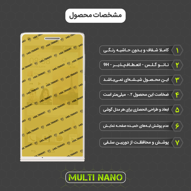 محافظ صفحه نمایش مولتی نانو مدل X-SFT مناسب برای گوشی موبایل هوآوی Ascend G6 به همراه محافظ پشت