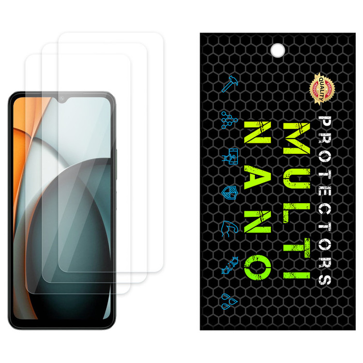 محافظ صفحه نمایش مولتی نانو مدل X-S3N مناسب برای گوشی موبایل شیائومی Redmi A3 بسته سه عددی