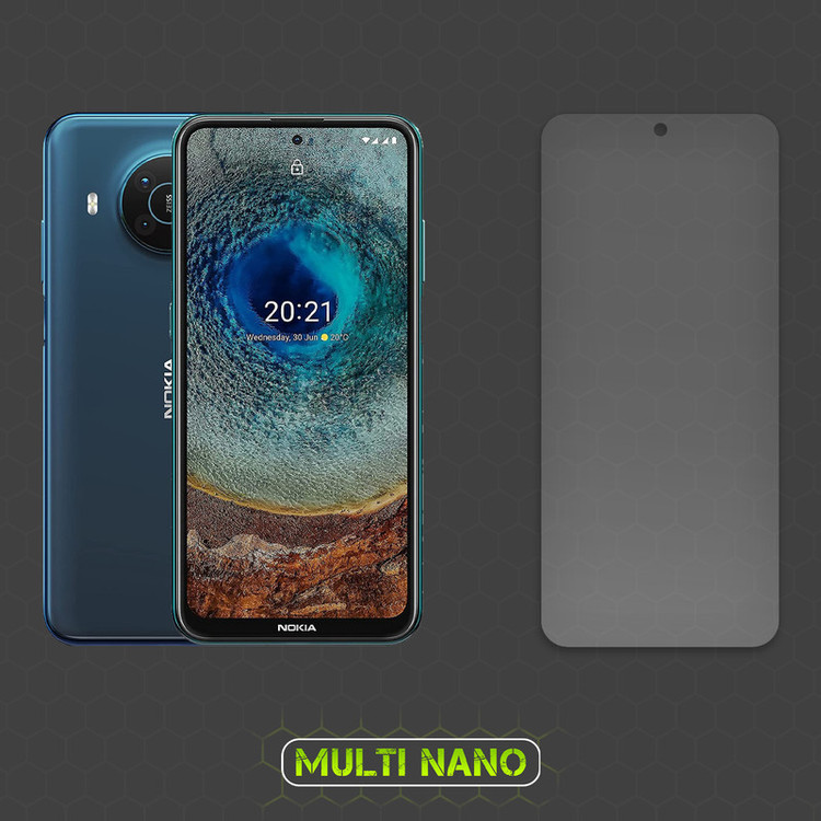 محافظ صفحه نمایش مات مولتی نانو مدل X-S1M مناسب برای گوشی موبایل نوکیا X20 بسته دو عددی