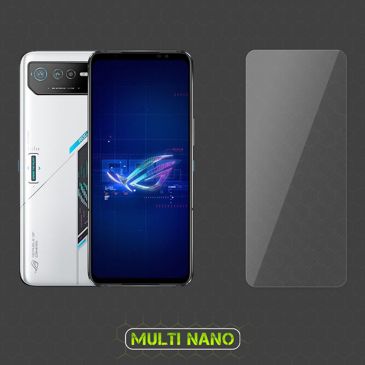 محافظ صفحه نمایش مولتی نانو مدل X-SFG مناسب برای گوشی موبایل ایسوس ROG Phone 6 Pro به همراه برچسب پوششی
