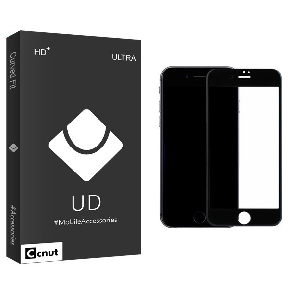 محافظ صفحه نمایش کوکونات مدل UD Black مناسب برای گوشی موبایل اپل iPhone 7/8