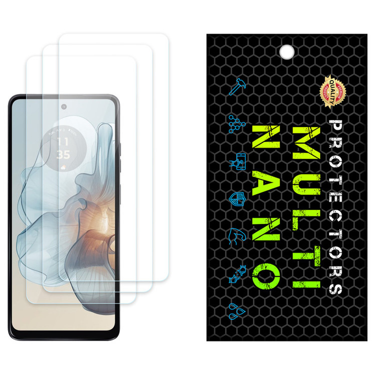 محافظ صفحه نمایش مولتی نانو مدل X-S3N مناسب برای گوشی موبایل موتورولا Moto G24 بسته سه عددی