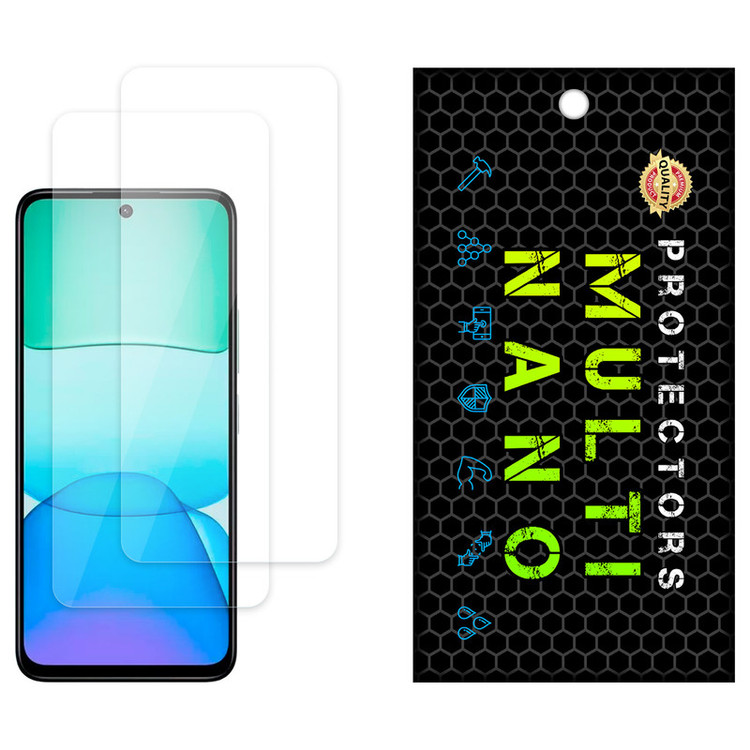 محافظ صفحه نمایش مولتی نانو مدل X-S2N مناسب برای گوشی موبایل شیائومی Redmi 13 بسته دو عددی
