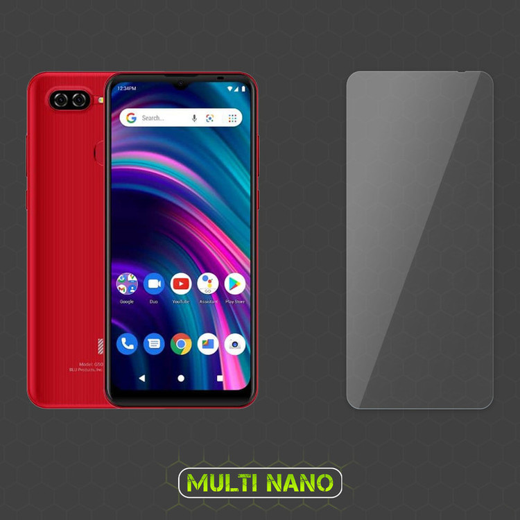 محافظ صفحه نمایش مولتی نانو مدل X-SFG مناسب برای گوشی موبایل بلو G50 Mega 2022 به همراه برچسب پوششی
