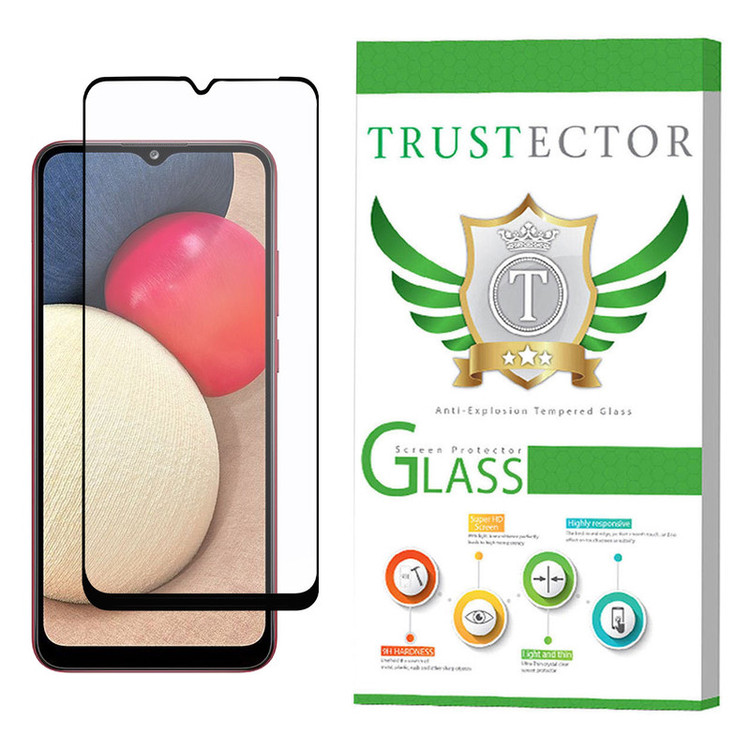 محافظ صفحه نمایش سرامیکی تراستکتور مدل CAT مناسب برای گوشی موبایل سامسونگ Galaxy A02s