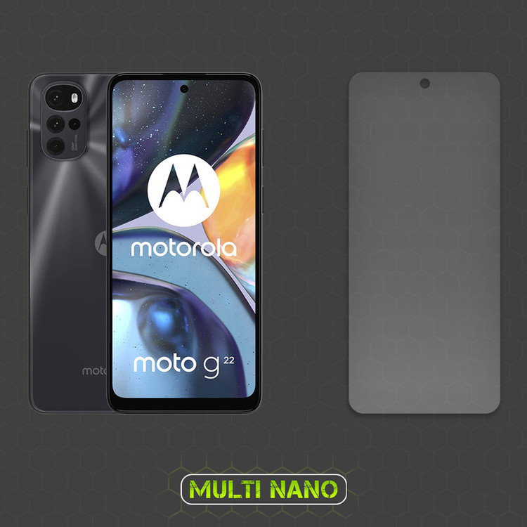 محافظ صفحه نمایش مات مولتی نانو مدل X-S2M مناسب برای گوشی موبایل موتورولا Moto G22 بسته دو عددی