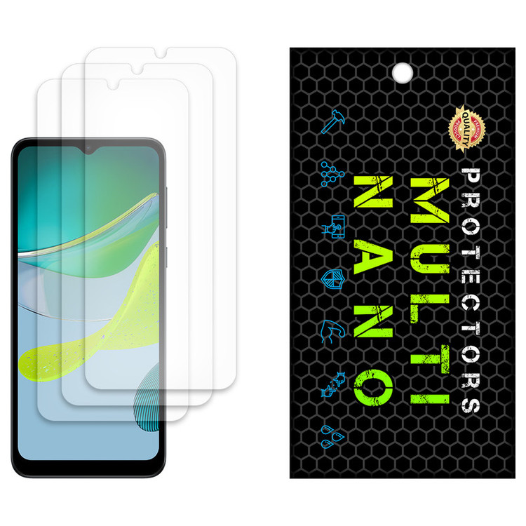 محافظ صفحه نمایش مات مولتی نانو مدل X-S3M مناسب برای گوشی موبایل موتورولا Moto E13 بسته سه عددی