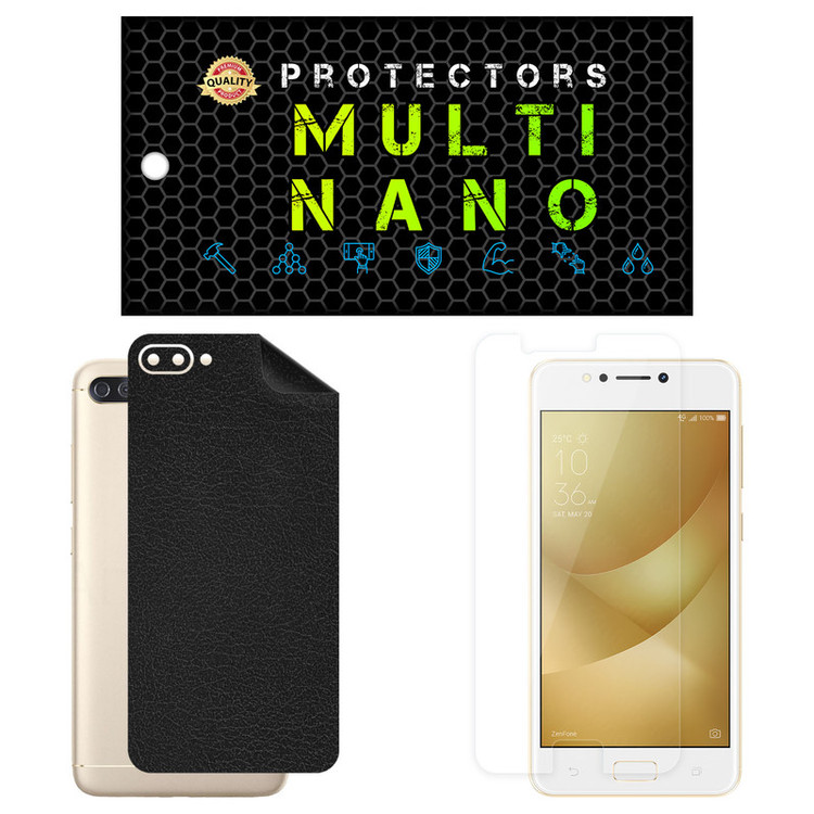 محافظ صفحه نمایش مولتی نانو مدل X-SFL مناسب برای گوشی موبایل ایسوس Zenfone 4 Max 5.2 in / ZC520KL به همراه برچسب پوششی
