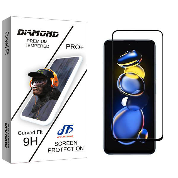 محافظ صفحه نمایش جی اف مدل Diamond مناسب برای گوشی موبایل شیائومی Redmi Note 11T Pro