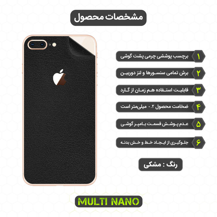 برچسب پوششی مولتی نانو مدل X-F1M مناسب برای گوشی موبایل اپل iPhone 8 Plus