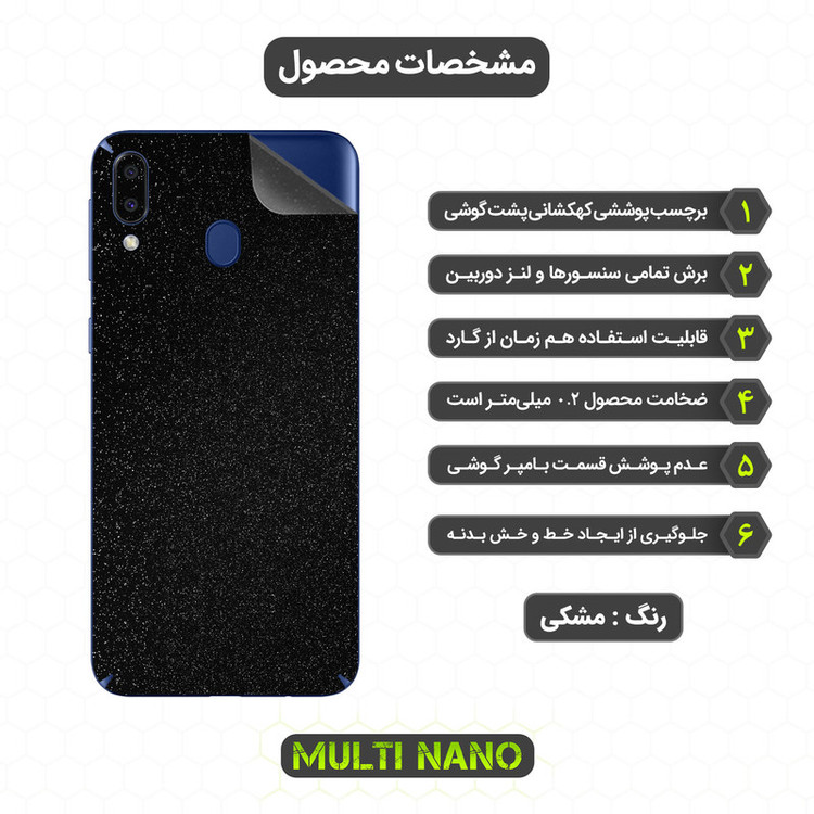محافظ صفحه نمایش مولتی نانو مدل X-SFG مناسب برای گوشی موبایل سامسونگ Galaxy M20 به همراه برچسب پوششی