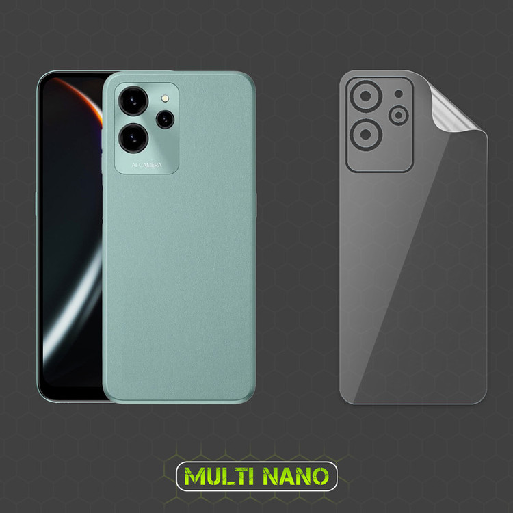 محافظ صفحه نمایش مولتی نانو مدل X-SFT مناسب برای گوشی موبایل بلو G52L به همراه محافظ پشت