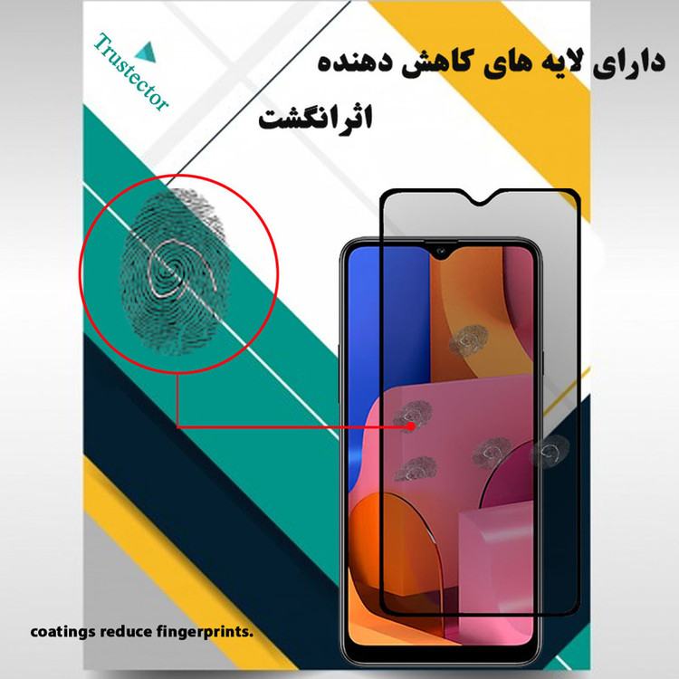 محافظ صفحه نمایش حریم شخصی تراستکتور مدل PSP مناسب برای گوشی موبایل سامسونگ Galaxy A20s