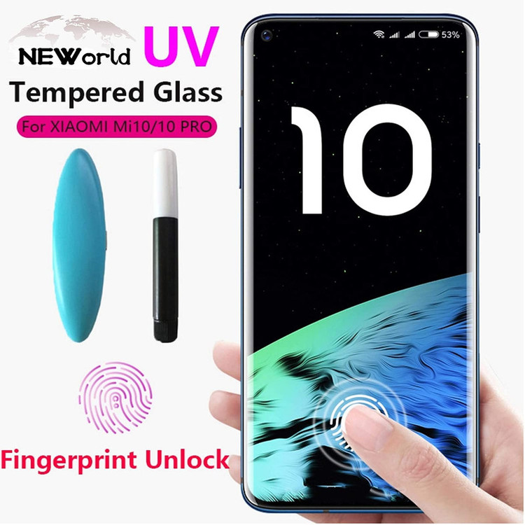 محافظ صفحه نمایش یووی لایت تراستکتور مدل UVT مناسب برای گوشی موبایل شیائومی Mi 10