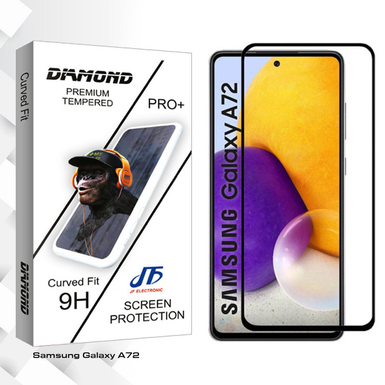 محافظ صفحه نمایش سرامیکی جی اف مدل Diamond glass مناسب برای گوشی موبایل سامسونگ Galaxy A72