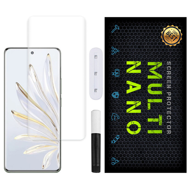 محافظ صفحه نمایش مولتی نانو مدل UVL مناسب برای گوشی موبایل آنر 70