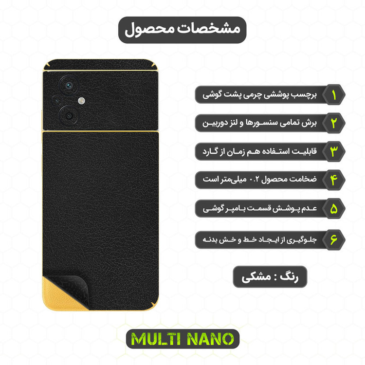 محافظ صفحه نمایش مولتی نانو مدل X-SFL مناسب برای گوشی موبایل شیائومی Poco M5 India به همراه برچسب پوششی