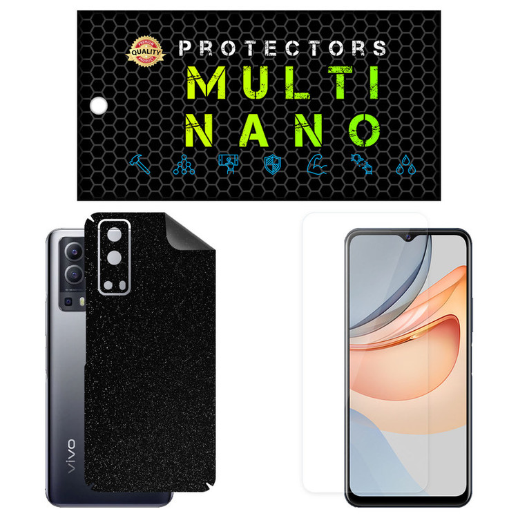 محافظ صفحه نمایش مولتی نانو مدل X-SFG مناسب برای گوشی موبایل ویوو Y72 5G به همراه برچسب پوششی