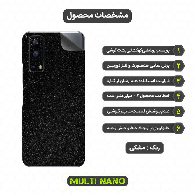 محافظ صفحه نمایش مولتی نانو مدل X-SFG مناسب برای گوشی موبایل ویوو Y72 5G به همراه برچسب پوششی
