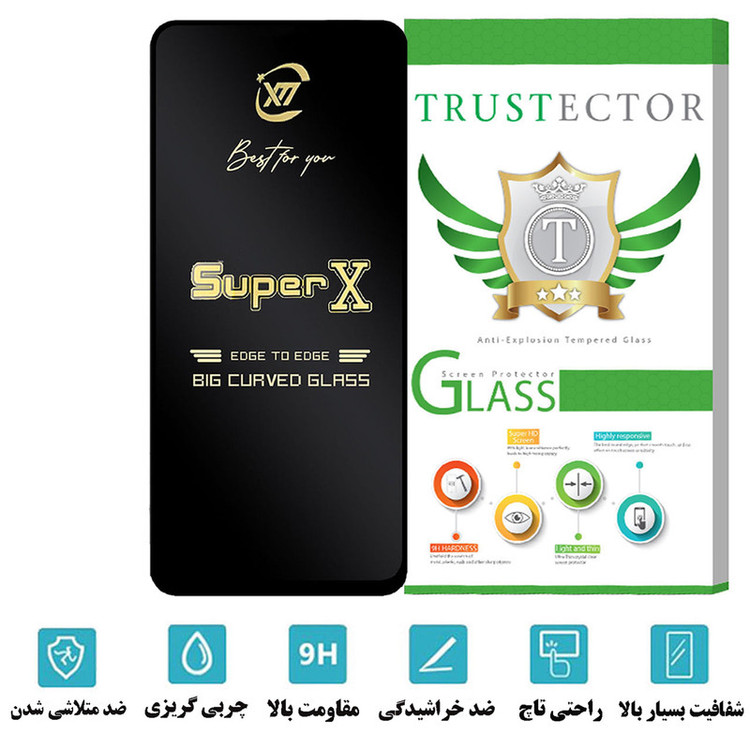 محافظ صفحه نمایش تراستکتور مدل SUPERXT مناسب برای گوشی موبایل شیائومی Redmi Note 13 Pro