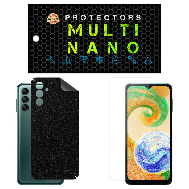 محافظ صفحه نمایش مولتی نانو مدل X-SFG مناسب برای گوشی موبایل سامسونگ Galaxy A04S به همراه برچسب پوششی