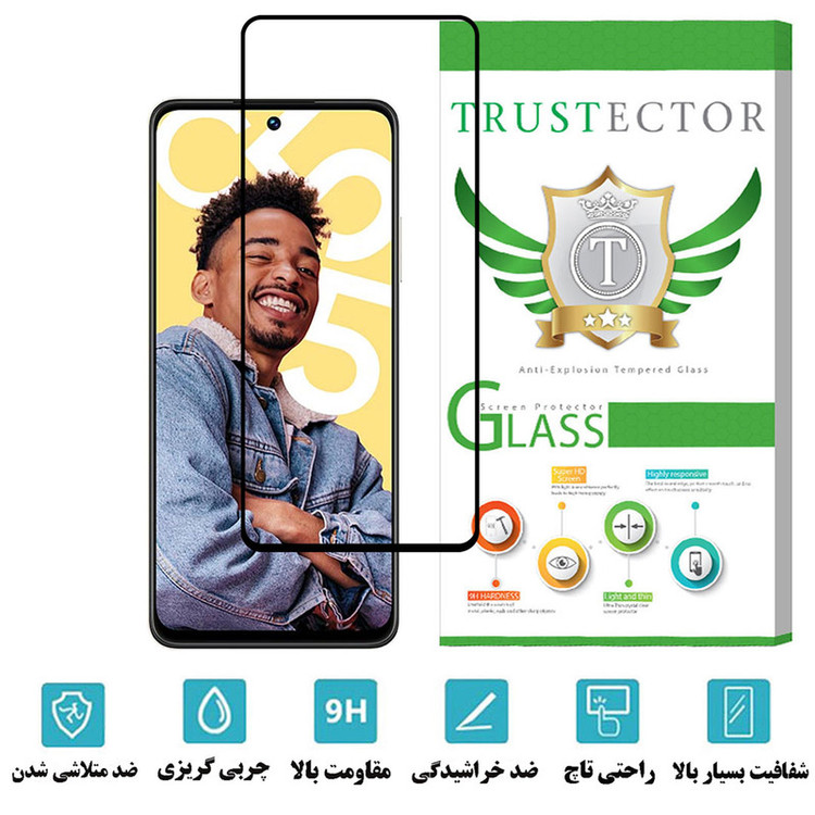 محافظ صفحه نمایش سرامیکی تراستکتور مدل CERAMT مناسب برای گوشی موبایل ریلمی C55