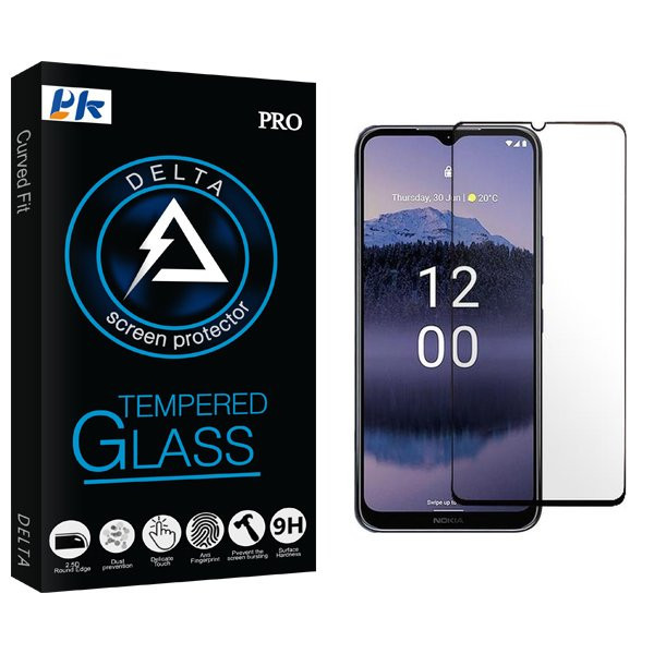 محافظ صفحه نمایش شیشه ای پی کی مدل Delta مناسب برای گوشی موبایل نوکیا G11 Plus