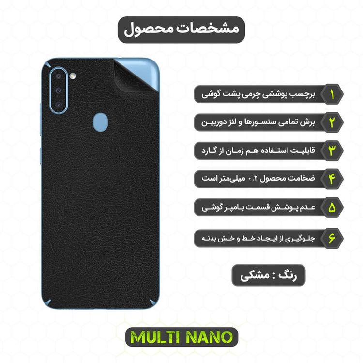 محافظ صفحه نمایش مولتی نانو مدل X-SFL مناسب برای گوشی موبایل سامسونگ Galaxy A11 به همراه برچسب پوششی