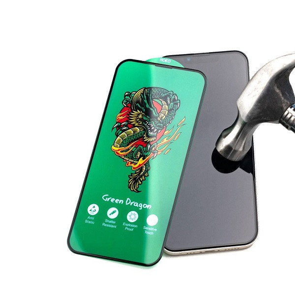 محافظ صفحه نمایش کوکونات مدل Green Dragon مناسب برای گوشی موبایل سامسونگ Galaxy A71