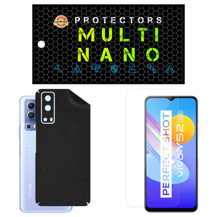 محافظ صفحه نمایش مولتی نانو مدل X-SFL مناسب برای گوشی موبایل ویوو Y52 5G به همراه برچسب پوششی