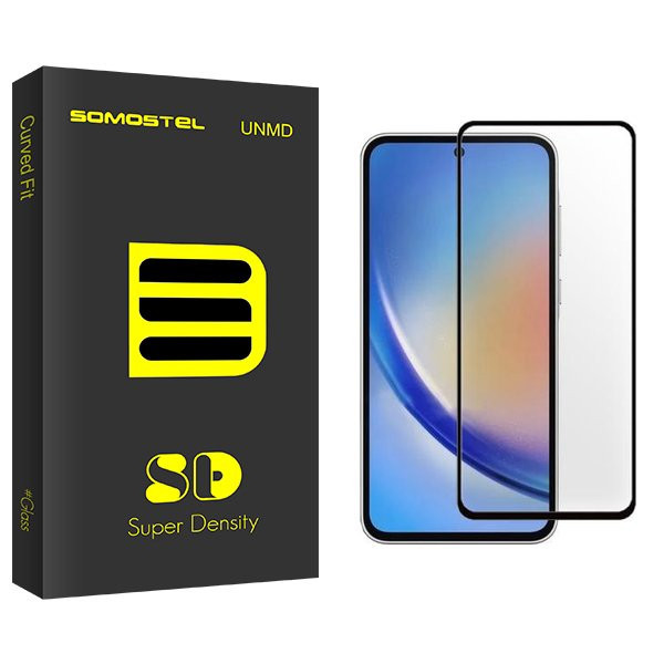 محافظ صفحه نمایش شیشه ای سوماستل مدل SD مناسب برای گوشی موبایل سامسونگ Galaxy A35