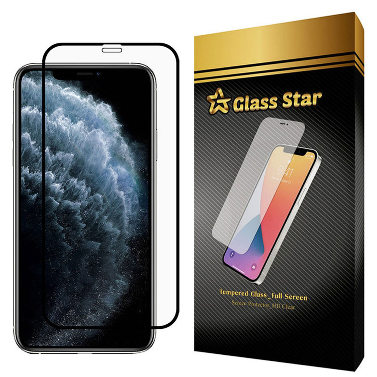 محافظ صفحه نمایش 5D گلس استار مدل F مناسب برای گوشی موبایل اپل iPhone 11
