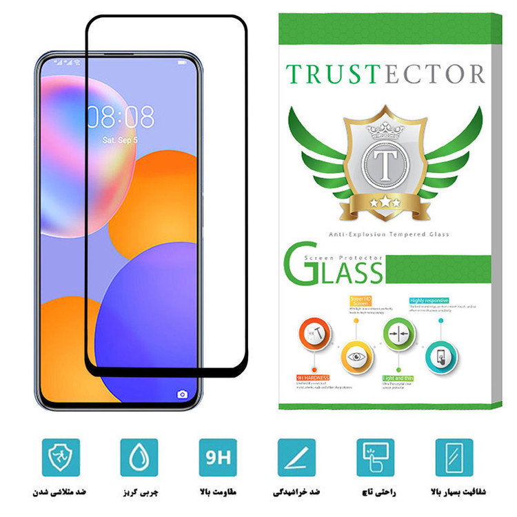 محافظ صفحه نمایش سرامیکی تراستکتور مدل CRTA-Glass مناسب برای گوشی موبایل هوآوی Y9a