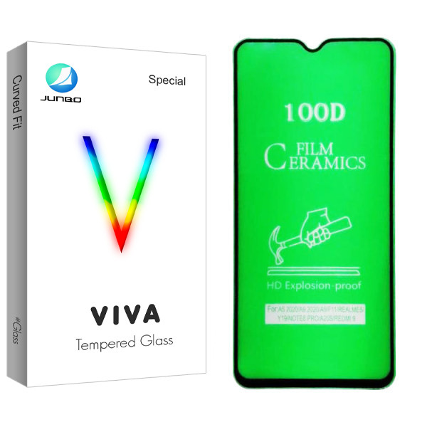 محافظ صفحه نمایش سرامیکی جانبو مدل Viva Glass مناسب برای گوشی موبایل سامسونگ Galaxy A20/ A30 / A50