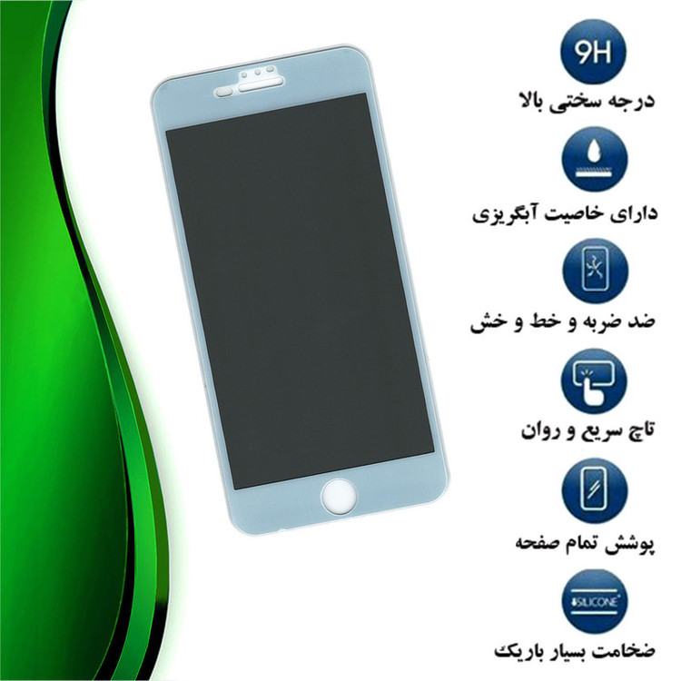 محافظ صفحه نمایش حریم شخصی تراستکتور مدل PFTA مناسب برای گوشی موبایل اپل iPhone 8 Plus