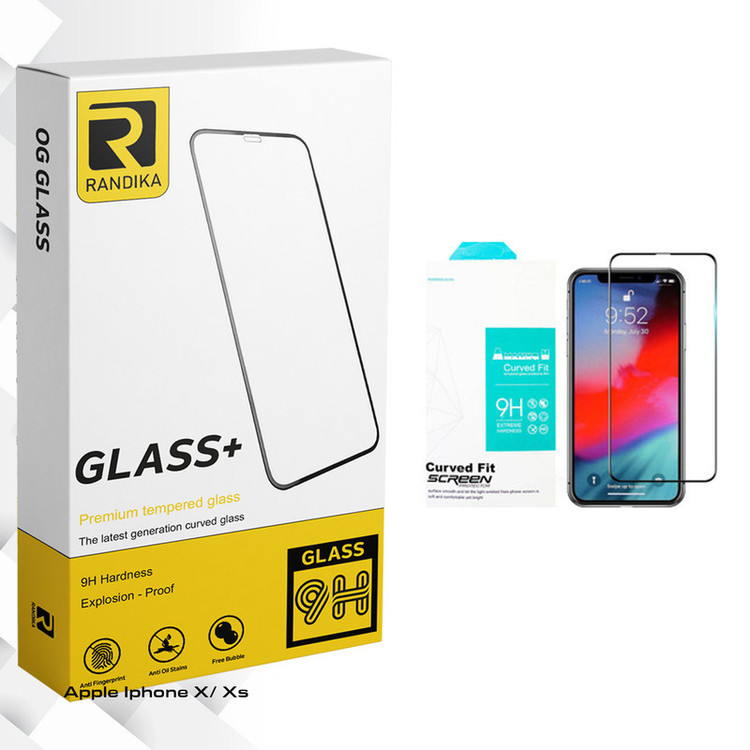 محافظ صفحه نمایش سرامیکی راندیکا مدل GLD مناسب برای گوشی موبایل اپل Iphone X/ Xs