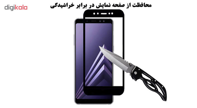 محافظ صفحه نمایش سرامیکی تراستکتور مدل CRM مناسب برای گوشی موبایل سامسونگ Galaxy A8 Plus 2018
