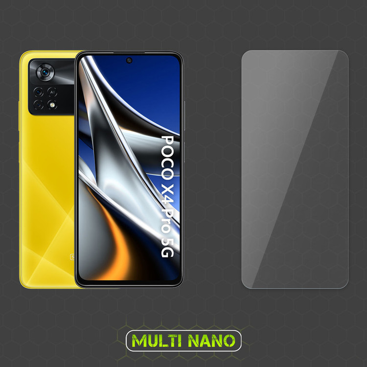 محافظ صفحه نمایش مولتی نانو مدل X-SFL مناسب برای گوشی موبایل شیائومی Poco X4 Pro 5G به همراه برچسب پوششی