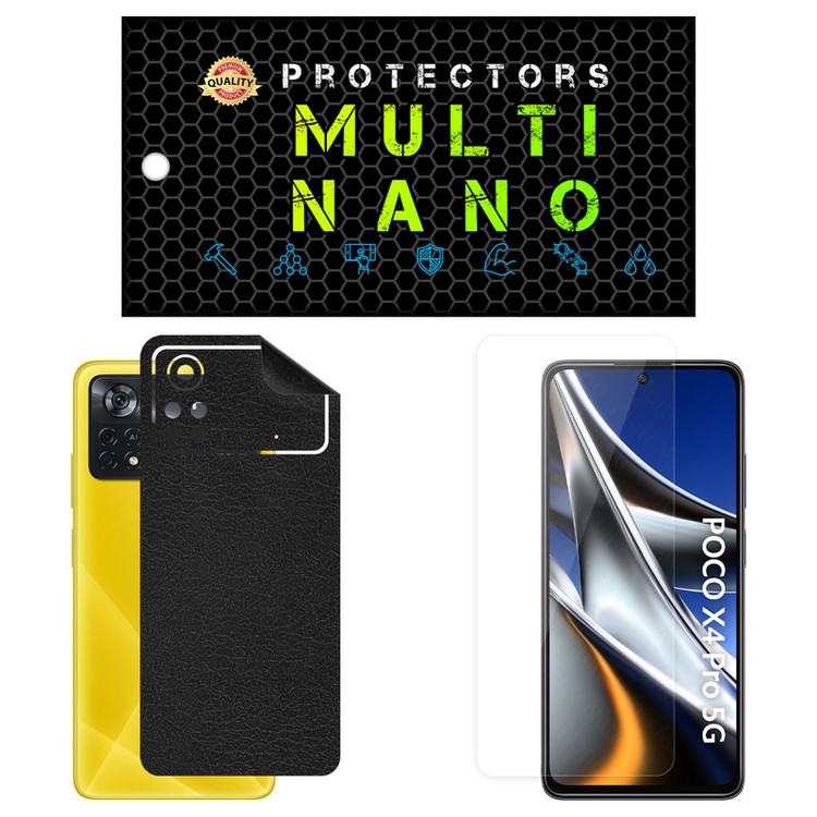 محافظ صفحه نمایش مولتی نانو مدل X-SFL مناسب برای گوشی موبایل شیائومی Poco X4 Pro 5G به همراه برچسب پوششی