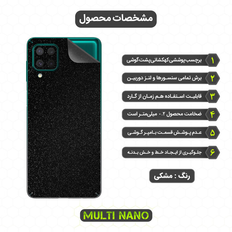 محافظ صفحه نمایش مولتی نانو مدل X-SFG مناسب برای گوشی موبایل سامسونگ Galaxy F62 به همراه برچسب پوششی
