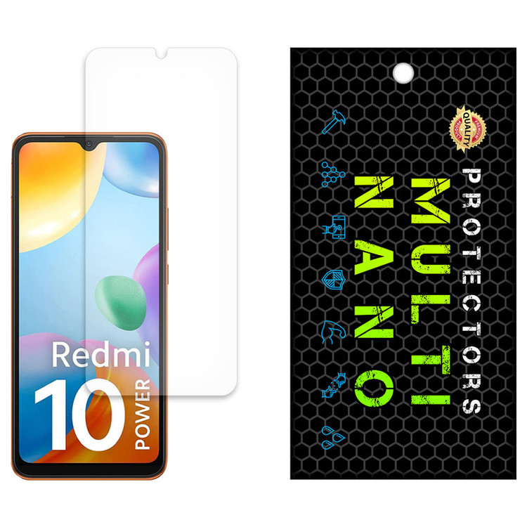 محافظ صفحه نمایش مات مولتی نانو مدل X-S1M مناسب برای گوشی موبایل شیائومی Redmi 10 Power