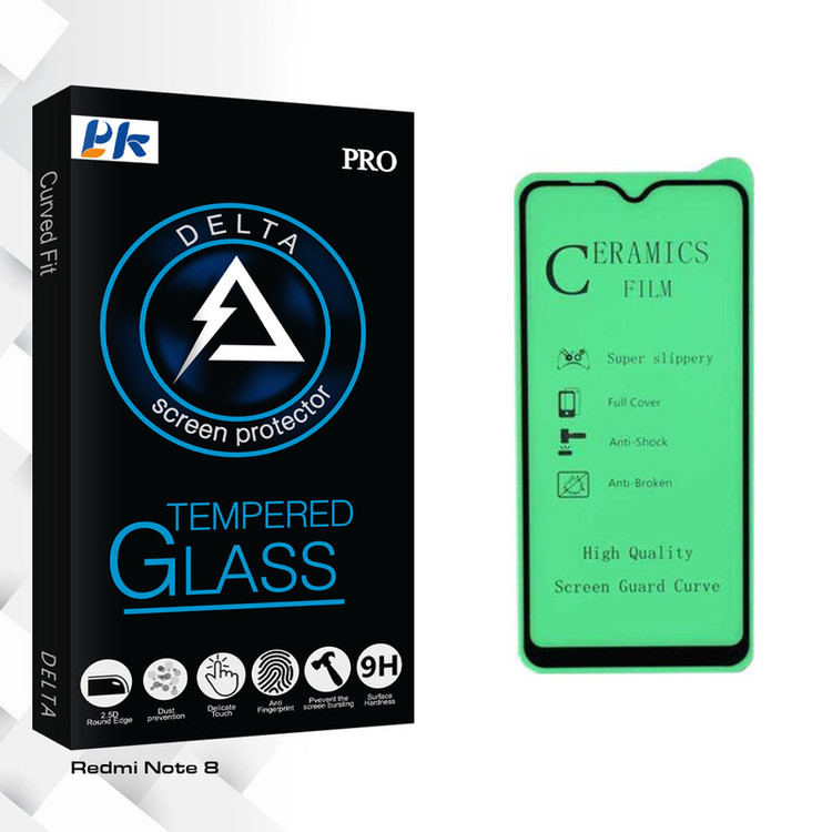 محافظ صفحه نمایش پی کی مدل Delta Glass مناسب برای گوشی موبایل شیائومی Redmi Note 8